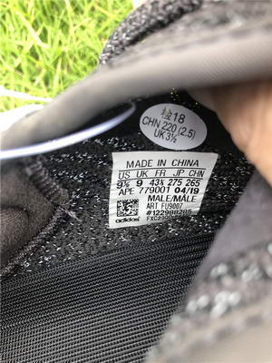 Authentic Yeezy 350 V2 Boost Black/Grey(correct version)