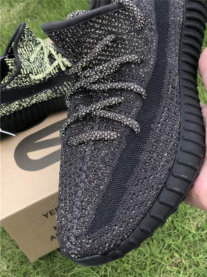 Authentic Yeezy 350 V2 Boost Black/Grey(correct version)
