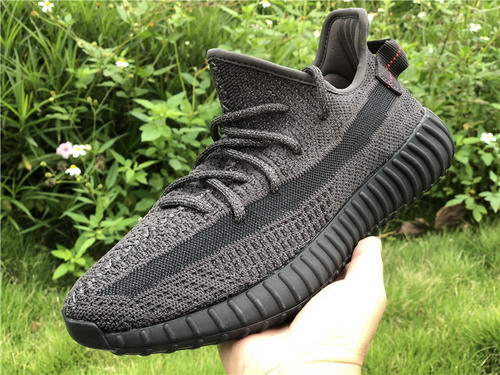 Authentic Yeezy 350 V2 Boost Black/Grey(correct version)