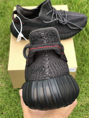 Authentic Yeezy 350 V2 Boost Black/Grey(correct version)