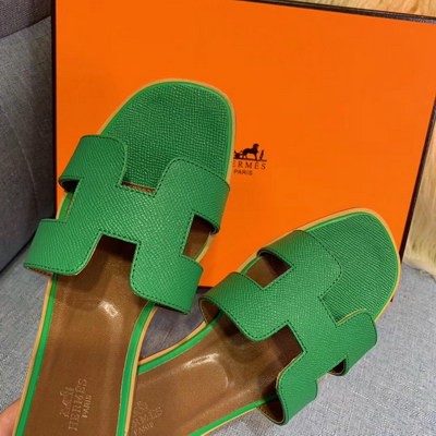 H**mes slippers women(aaa)-016