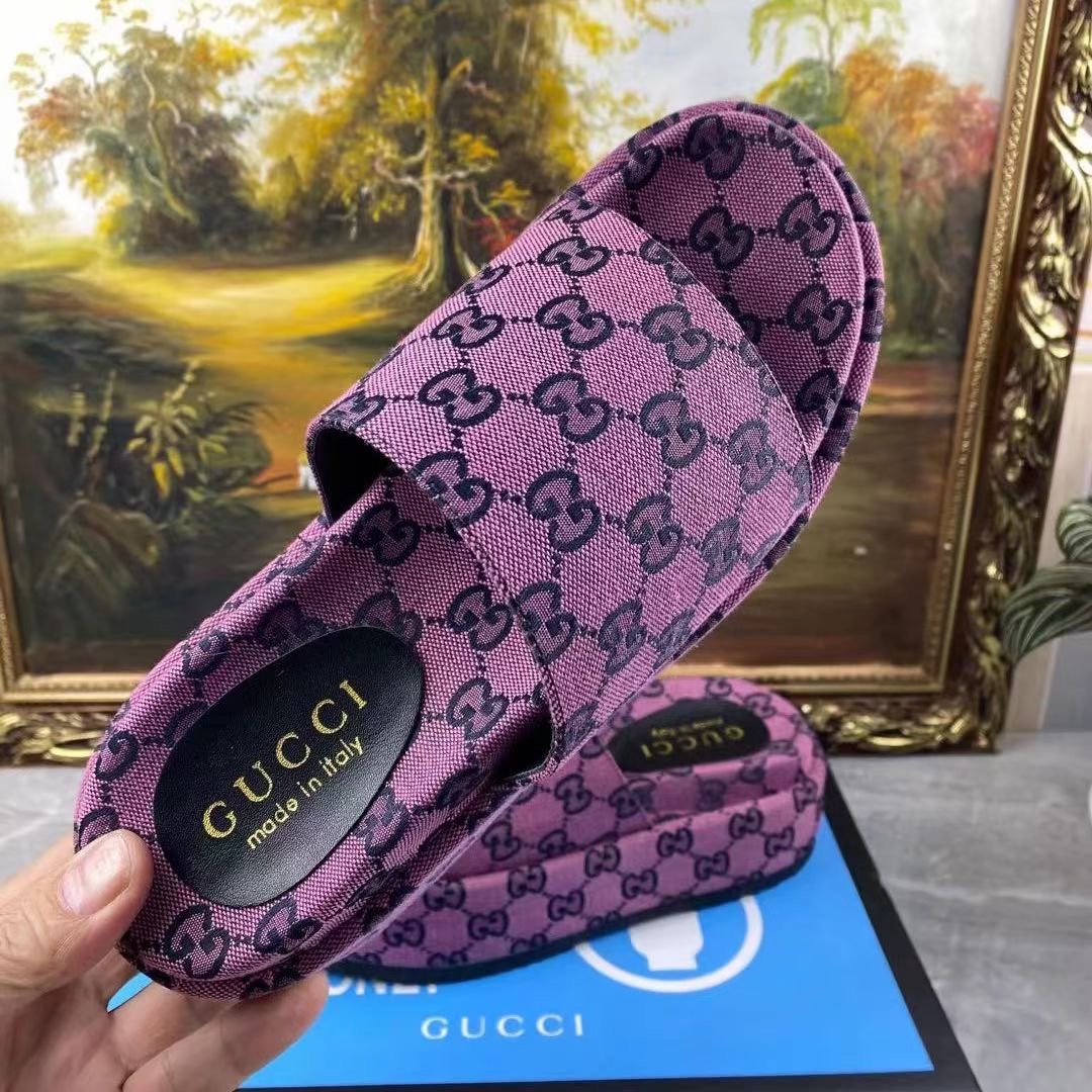 G*u*i slippers women(aaa)-143