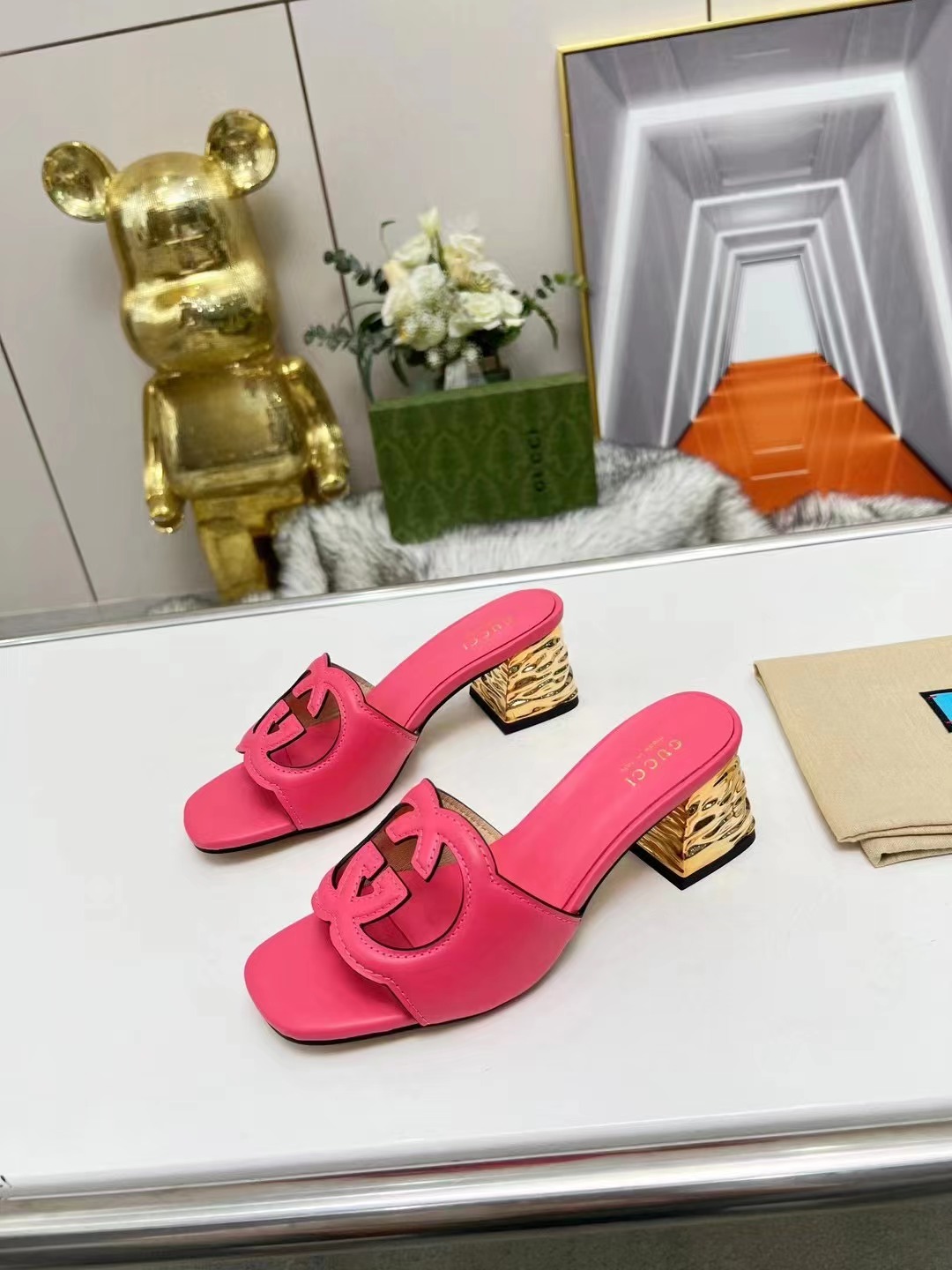 G*u*i slippers women(aaa)-165