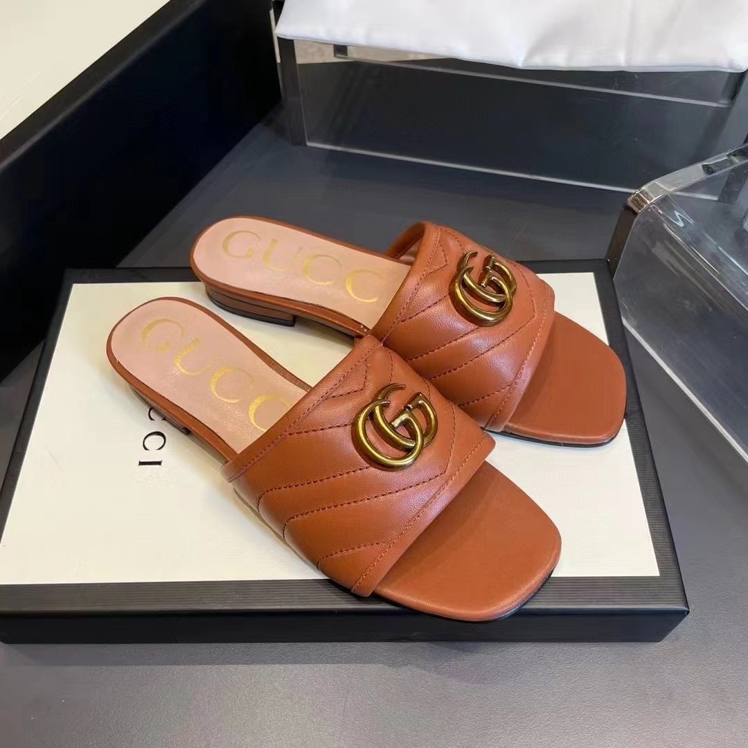 G*u*i slippers women(aaa)-174