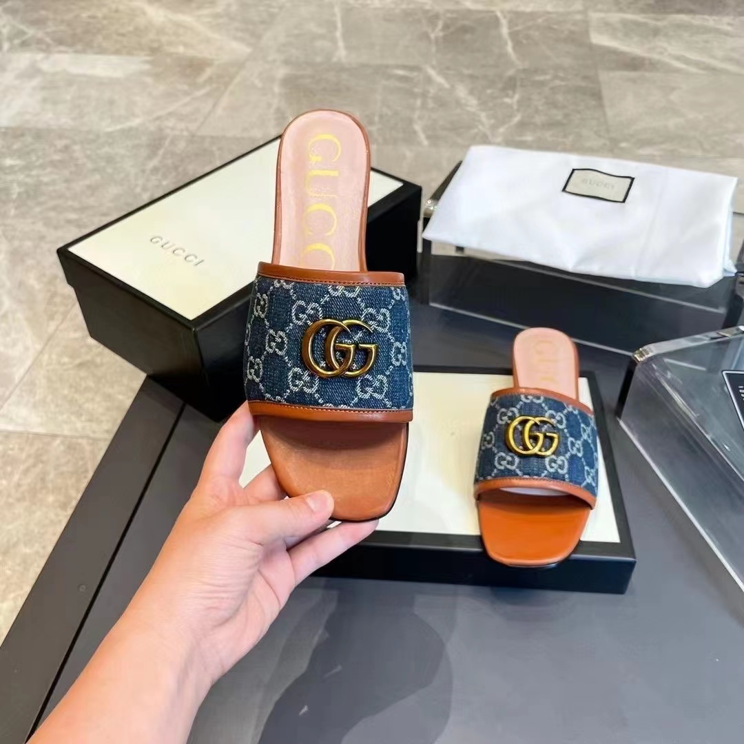 G*u*i slippers women(aaa)-177