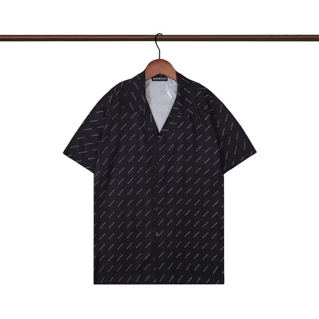 Ba*len*cia*ga short shirt-006