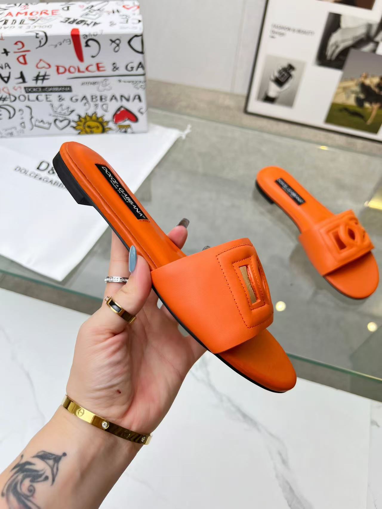 D&G Slippers Women(AAA)-002