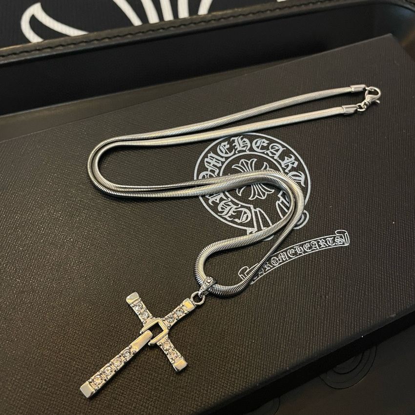 Chrome Heart Necklace-066