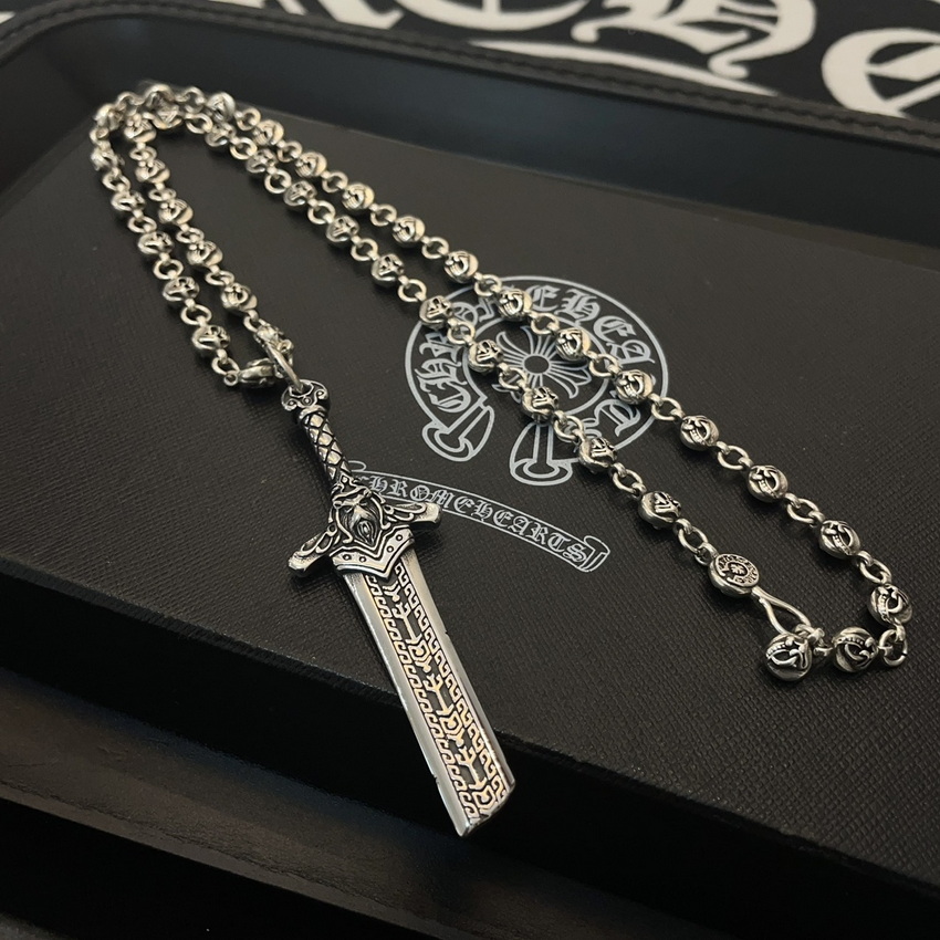 Chrome Heart Necklace-075