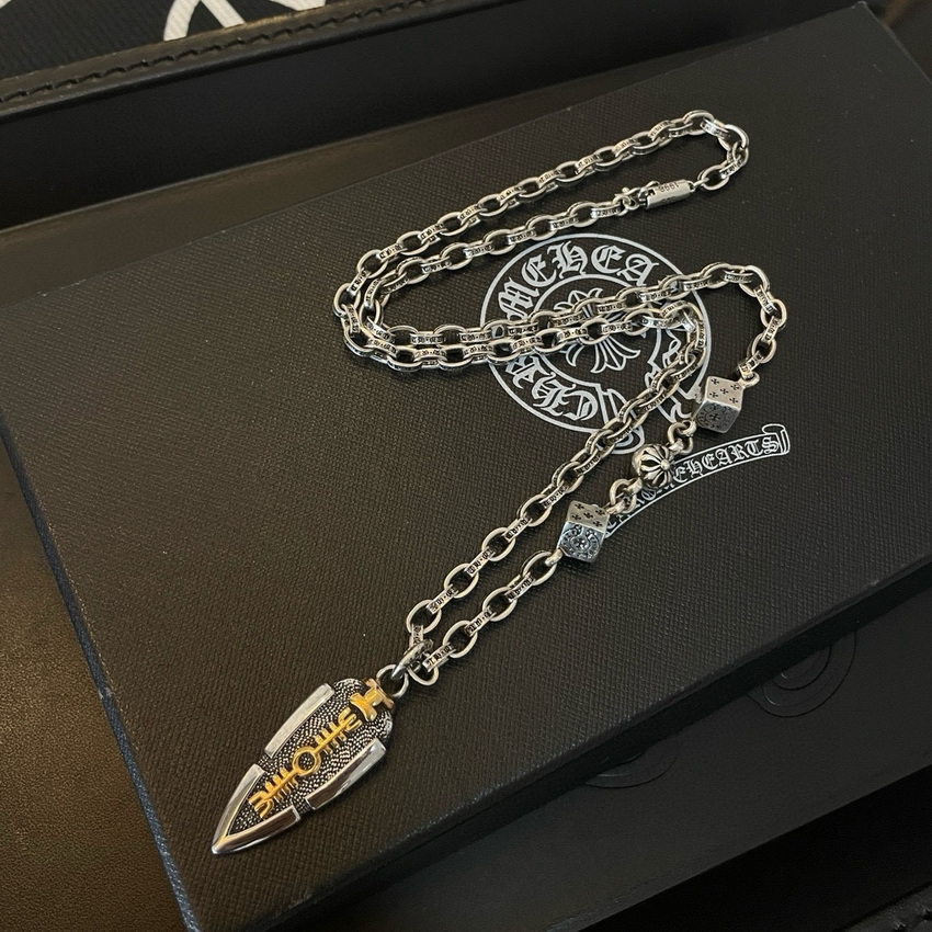 Chrome Heart Necklace-077