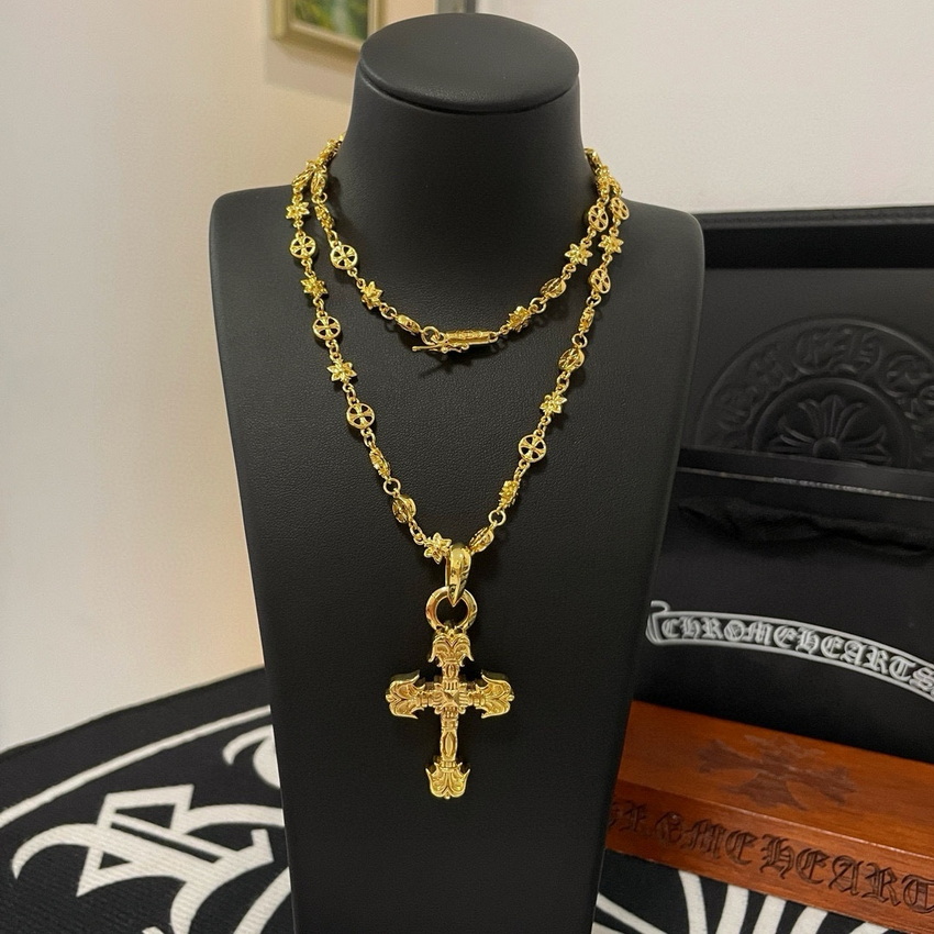 Chrome Heart Necklace-084
