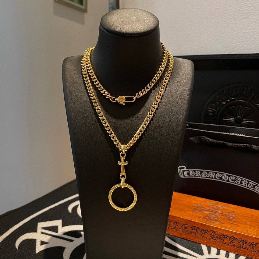 Chrome Hearts Necklace-086