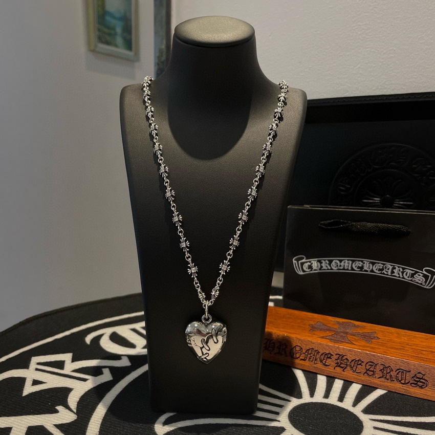 Chrome Heart Necklace-095