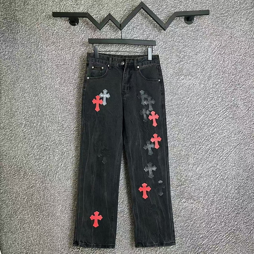 Chrome Hearts Jeans-050