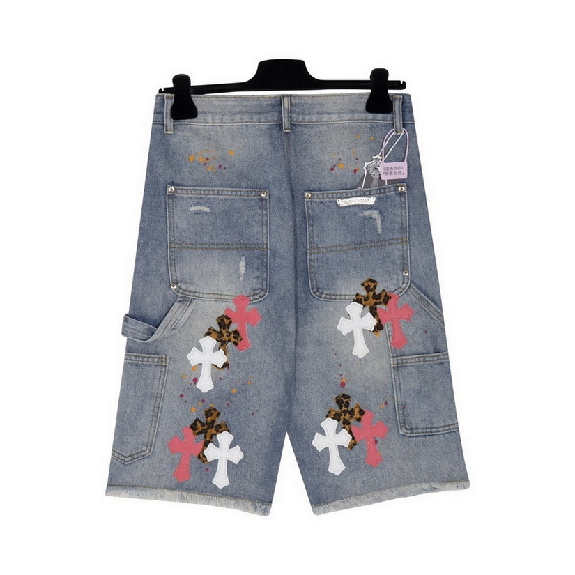 Chrome Hearts Shorts Jeans-001