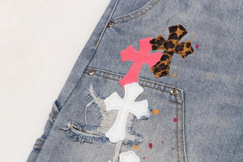 Chrome Hearts Shorts Jeans-001