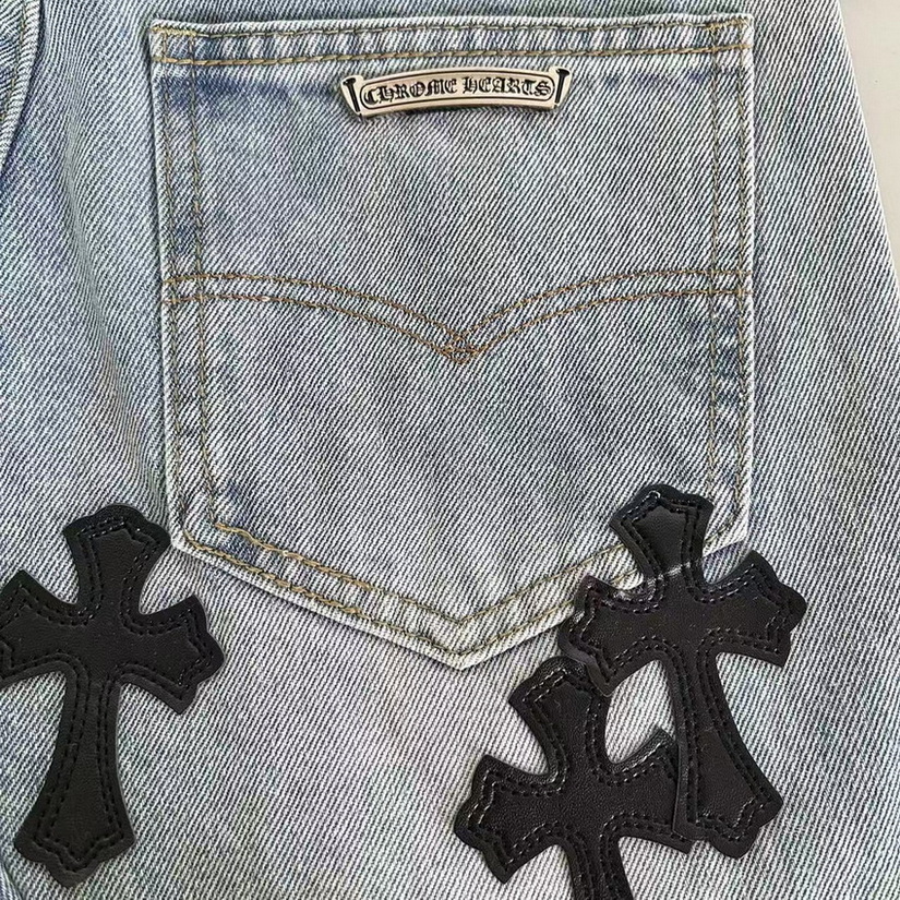 Chrome Hearts Shorts Jeans-006