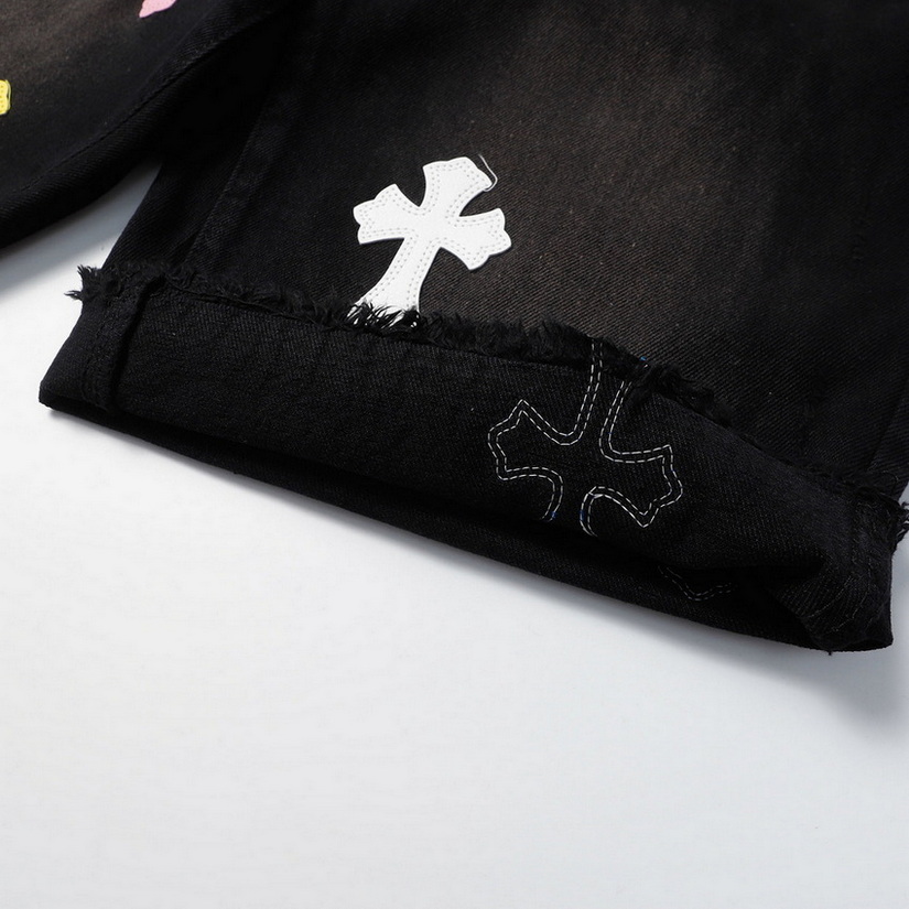 Ch**me He**ts shorts jeans-014