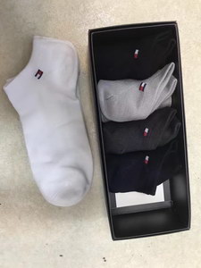 Tommy Short Socks(5 pairs)-002